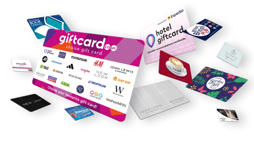 View all physical gift cards